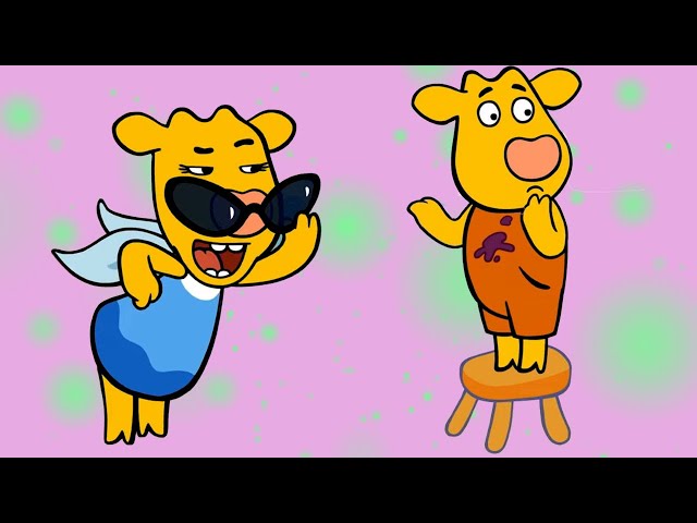 Orange Moo-Cow - collection of episodes - 90 -97 - comedy series about family