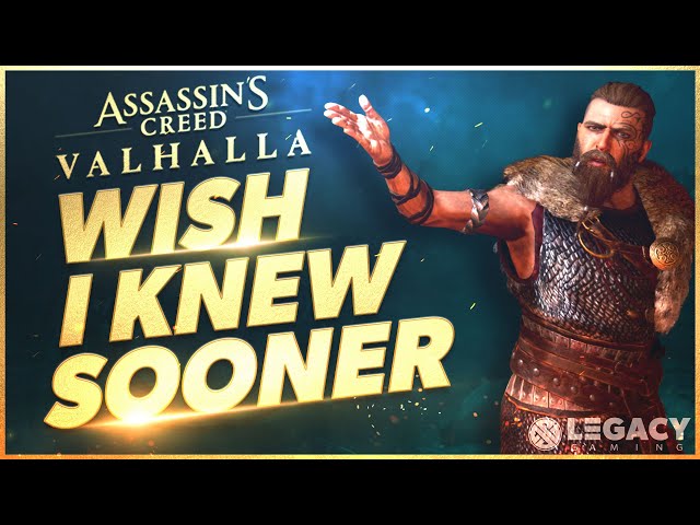Assassin's Creed Valhalla - Wish I Knew Sooner | Tips, Tricks, & Game Knowledge for New Players
