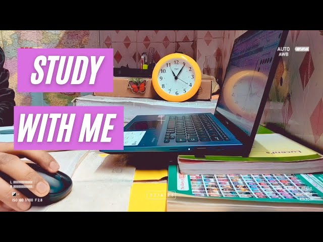 Study With Me Part 1 || Study Vlog