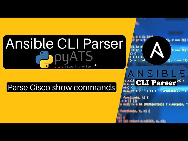 Ansible PyATS CLI Parser : Easily Parse device show command using Cisco PyATS Genie parser