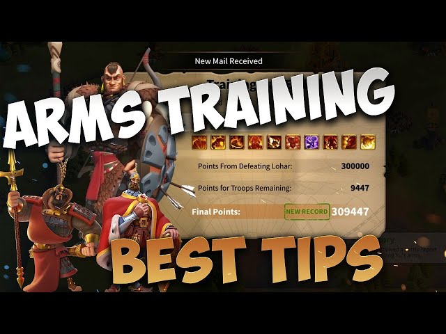EASY ARMS TRAINING EVENT GUIDE | Rise of Kingdoms