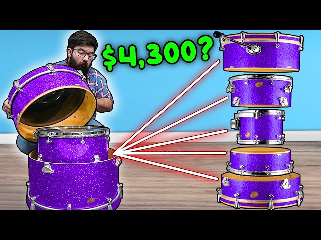 This Is The MOST EXPENSIVE Nesting Drum Set