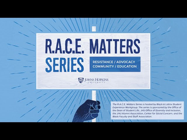 R.A.C.E. Matter Series: Building Community in the Hour of Chaos with Marc Lamont Hill