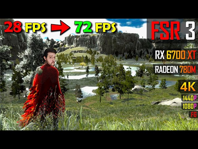 My First Look at FSR 3!! On an iGPU and a 6700 XT