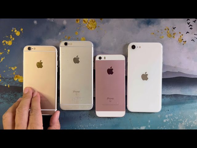 iPhone 6 iPhone 6s vs iPhone se 2016 vs iPhone se 2020