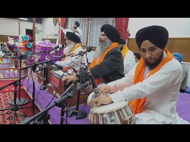 Bhai Sarbjeet Singh Laadi 2018 UK Tour - Ramgharia Sikh Temple, Coventry 3rd Jan 2019