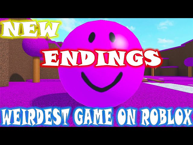 WEIRDEST GAME ON ROBLOX *How to get ALL 4 NEW Endings and Badges* Roblox