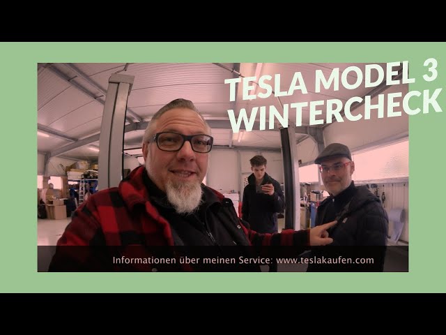 Tesla Model 3 Wintercheck Winter Check