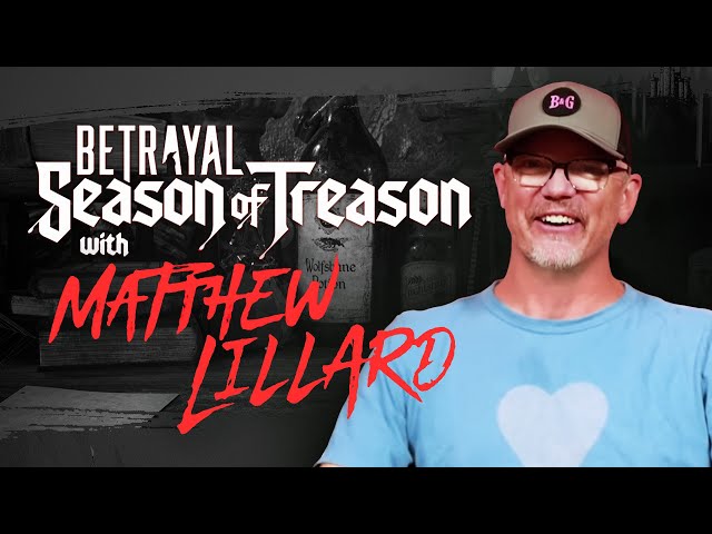 Avalon Hill | Betrayal Season of Treason with Matthew Lillard Original Haunt Playthrough