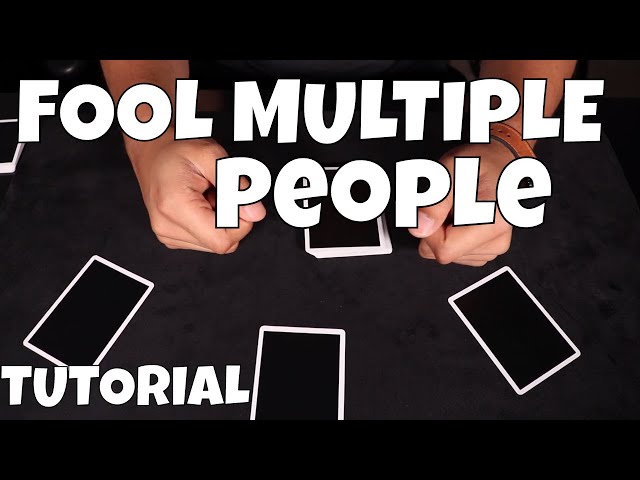 TUTORIAL: FOOL Multiple People AT ONCE with THIS TRICK!