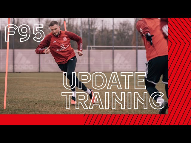 TRAINING | Andre Hoffmann mischt wieder mit | Fortuna Düsseldorf