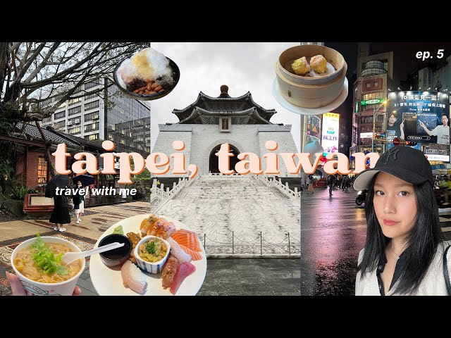 taipei vlog 🇹🇼 | best sushi buffet, boat party, sightseeing | a month in taiwan