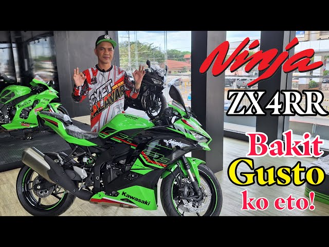 Pinaka Paborito ko Sports Bike - 2023 Kawasaki Ninja ZX4RR Actual Unit Review Specs at Feature