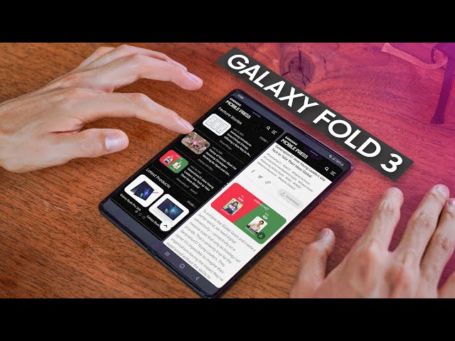 Три главные фишки Samsung Galaxy Z Fold 3!