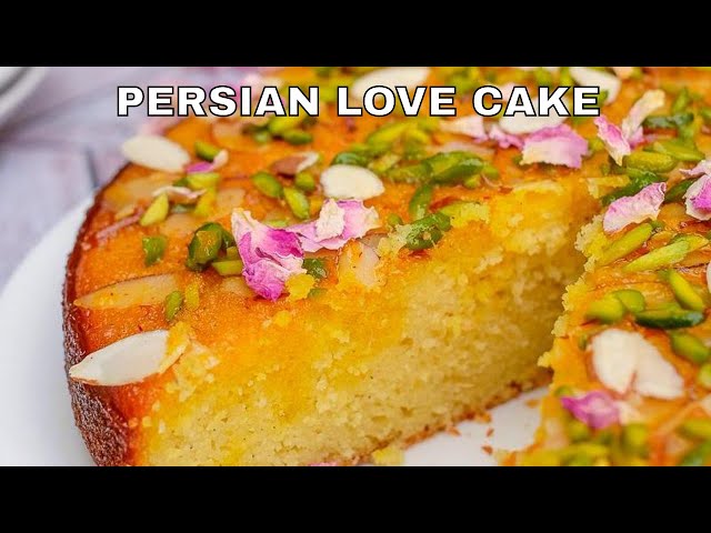 Persian Love Cake | Rose Pistachio Cake