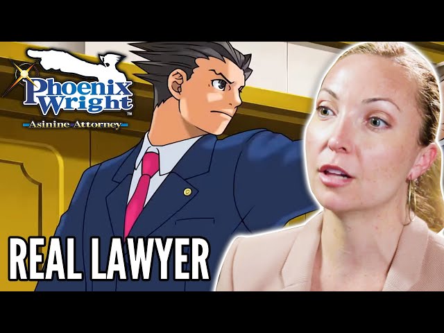 Real Lawyer Goes To Court in Phoenix Wright: Ace Attorney • Professionals Play