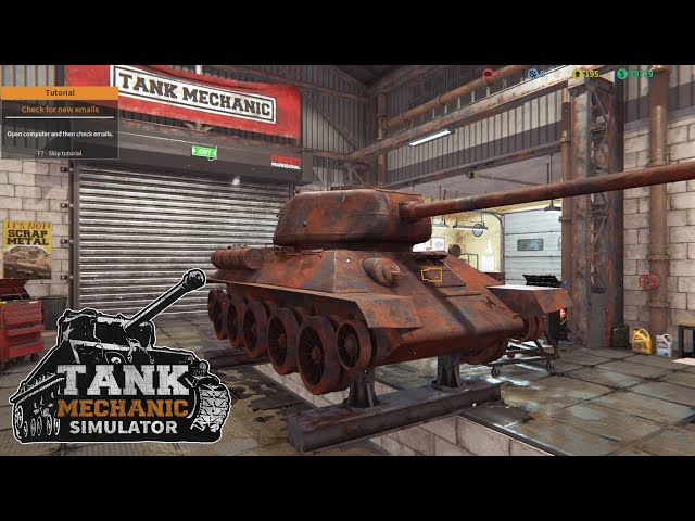 We DUG UP This Tank?! (Excavation Mission) - Tank Mechanic Simulator
