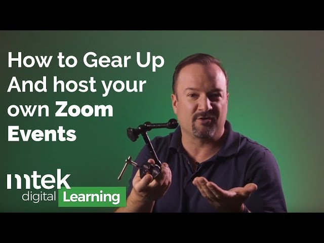 How to Gear up for a Zoom Presentation event for your Non-profit or association Chapter