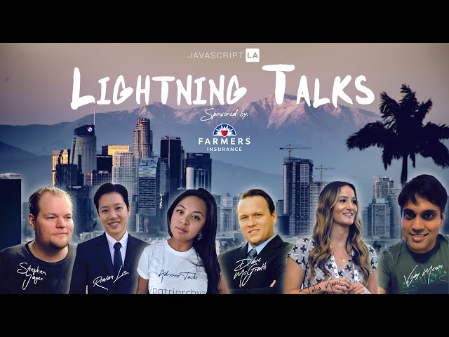 Lightning Talks w/Talia N, Adrienne T, Dave M, Rowan L, David L and more! | Meetup April 27 2020