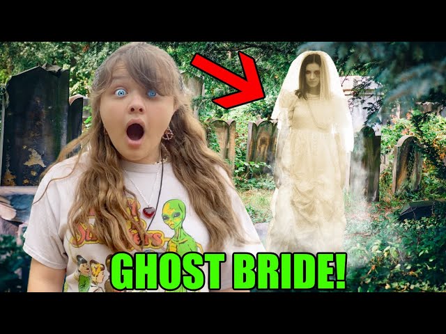 We SAW a GHOST in the WOODS?! The LEGEND of the GHOST BRIDE 😵