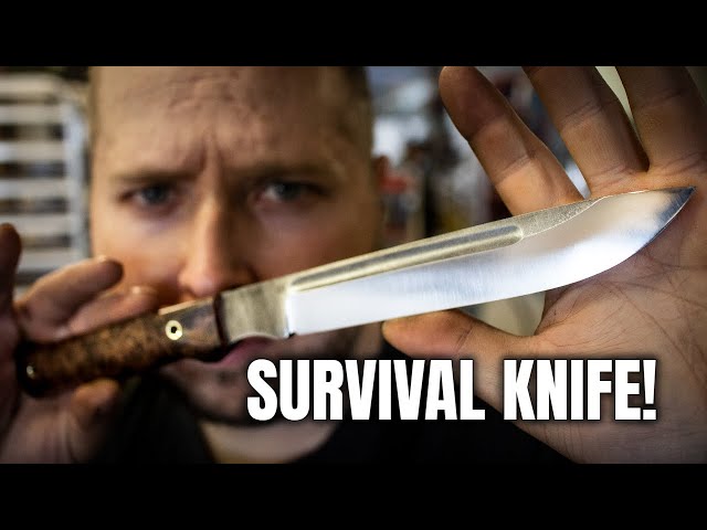 Building the ultimate SURVIVAL KNIFE - [Part 2]
