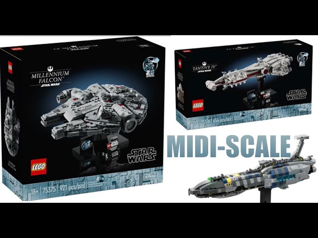 LEGO Star Wars 2024 Midi-Scale Wave Pictures!