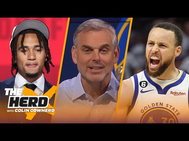 Steph Curry drops 50 Pts as Warriors eliminate Kings, Texans biggest winners of draft? | THE HERD