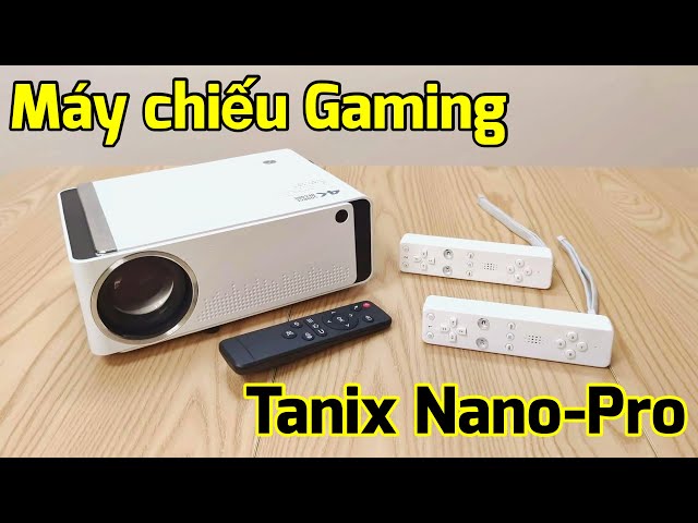 Máy chiếu Gaming Tanix Nano Pro 1080P giá 4 triệu chạy Android 9 có gì hay ???