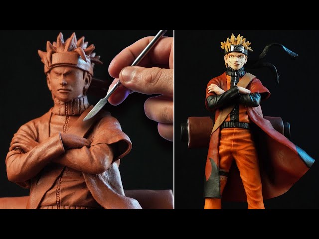 Sculpting NARUTO UZUMAKI [ Sennin Mode ] | Naruto Shippuden
