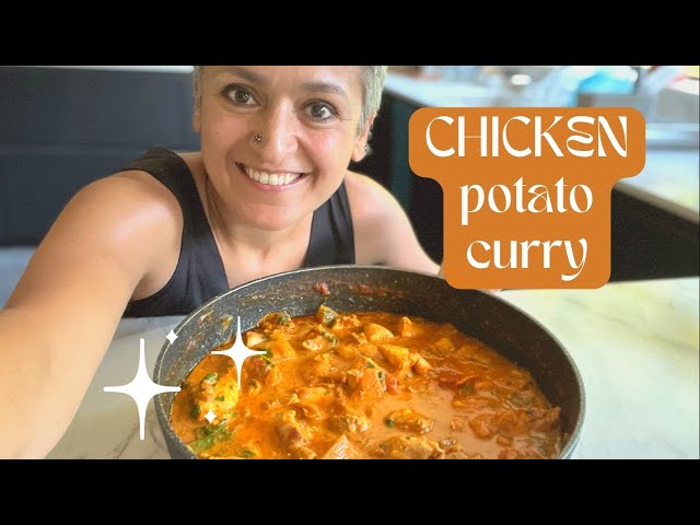 EASIEST CHICKEN and POTATO CURRY | The curry you need to try | Food with Chetna