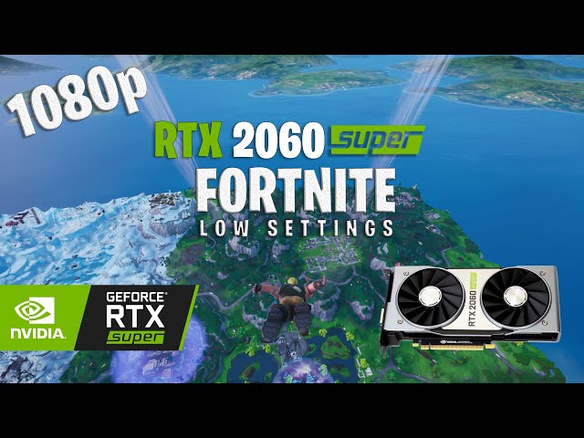 Fortnite Low Settings | Rtx 2060 Super | 1080p | FRAME RATE TEST