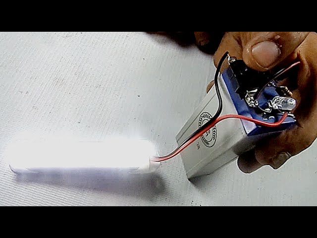 How to make a charging LED light