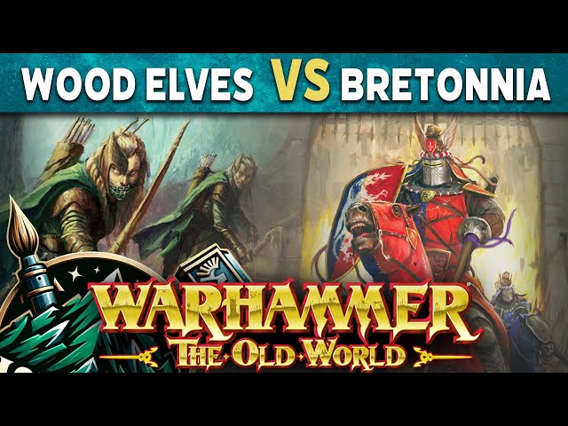 Wood Elves vs Bretonnia Warhammer The Old World Live Battle Report