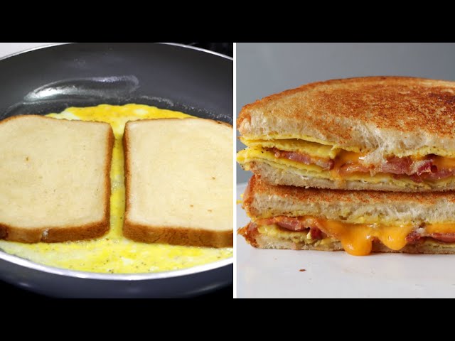 Gimmick or Genius? Weird way to make a Bacon Egg and Cheese Sandwich