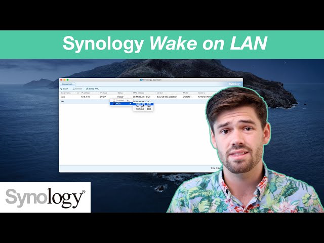 How To Setup Wake On LAN (WOL) on Synology NAS | 4K TUTORIAL