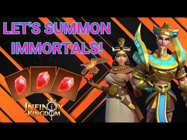 Summoning For Immortals & Upgrades! - Infinity Kingdom