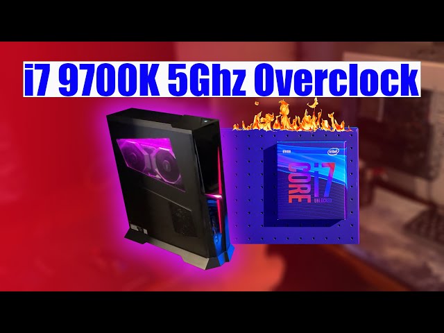 Overclock your i7 9700K for more performance! - Tutorial