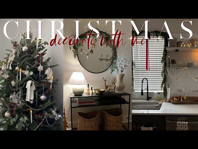 🎄2023 Christmas Decor Haul & Decorating My Raleigh Apartment | Cozy Christmas Decorating Ideas!