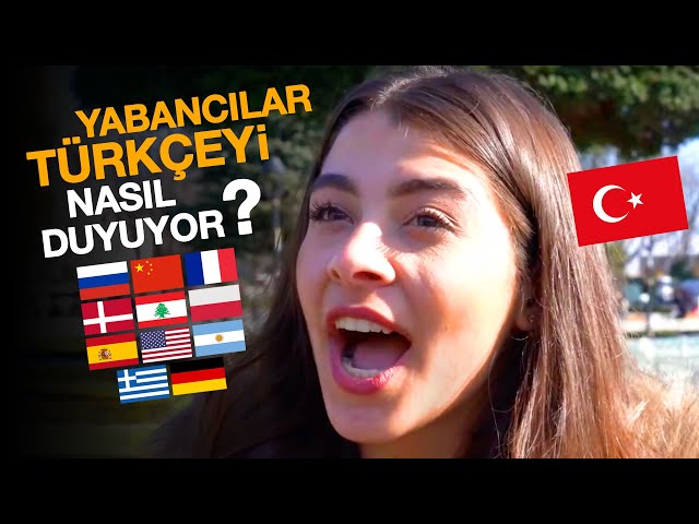 Yabancılar Türkçeyi Nasıl Duyuyor? - Yabancılarla Sokak Röportajları