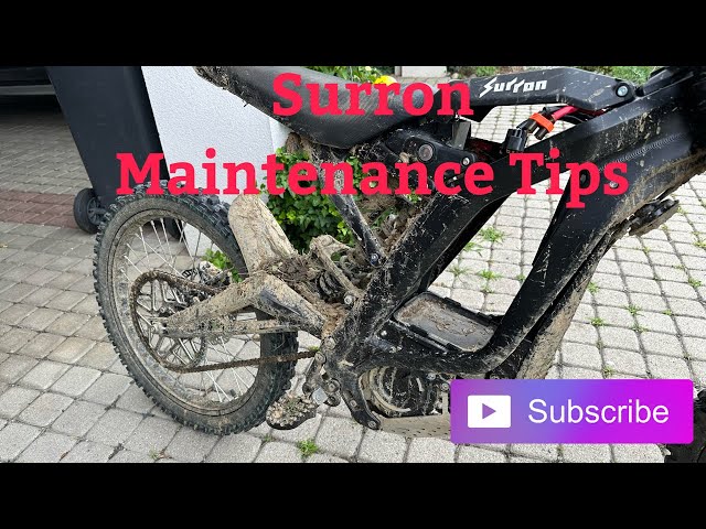 Surron LBX Cleaning and Maintenance Tips 🔧