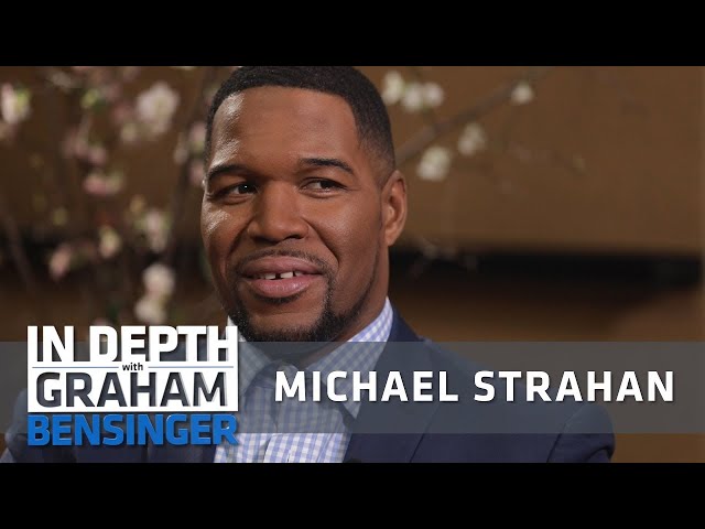 Michael Strahan on NY Giants, TV career and a life-changing conversation