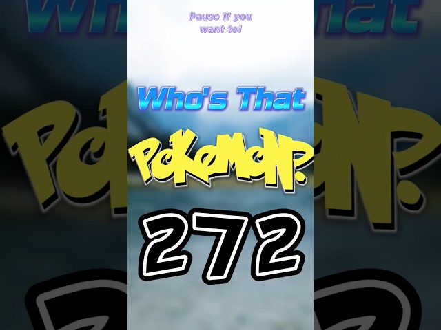 episode 272 who's that Pokémon!?? Creepy but not as creepy as its regional counterpart...maybe...