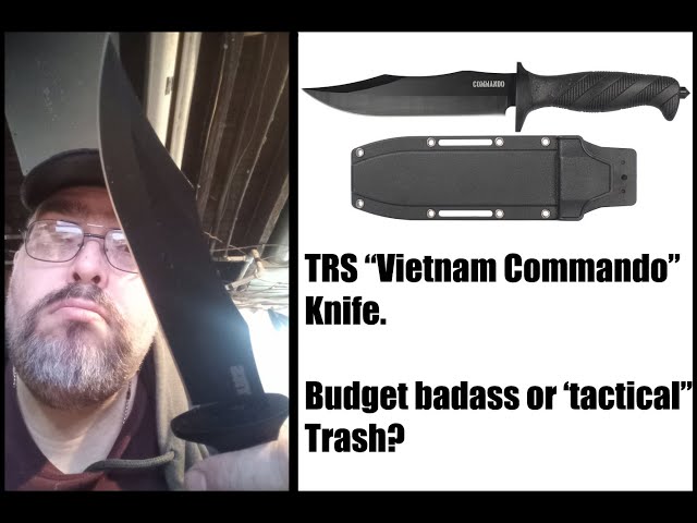 TRS Commando Knife Test and Review