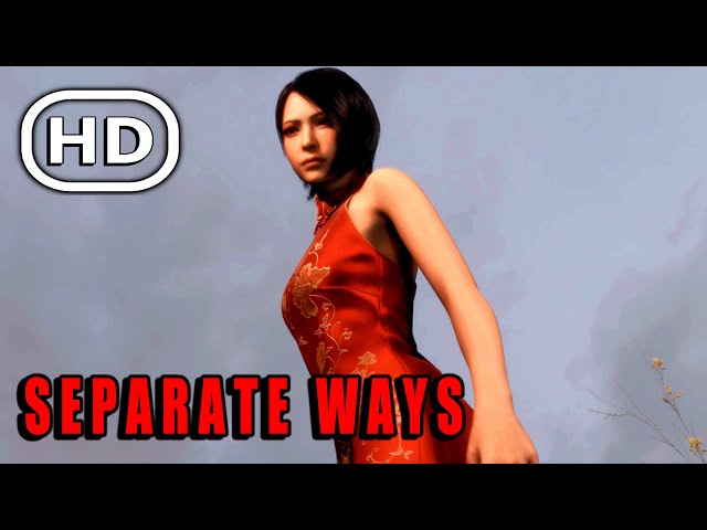 Ada Wong In Chinese Dress - All Cutscenes (Resident Evil 4 Separate Ways DLC) 4K Ultra HD