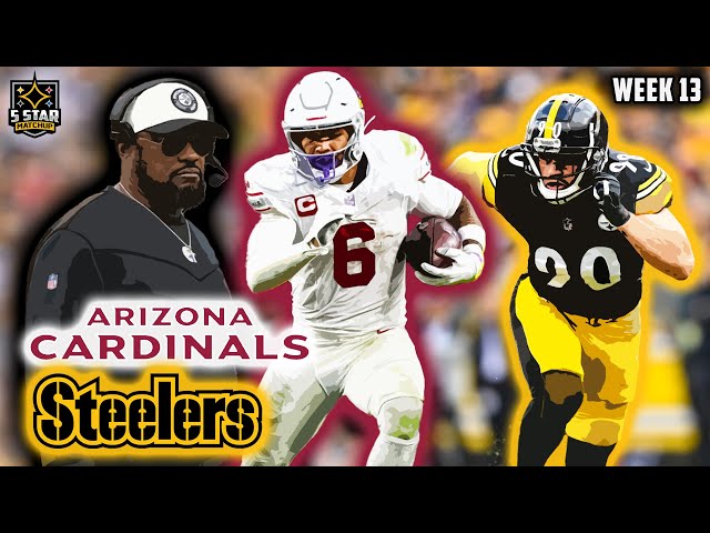 The Mike Tomlin Special™️ | Cardinals vs Steelers Week 13 Highlights | 5 Star Matchup