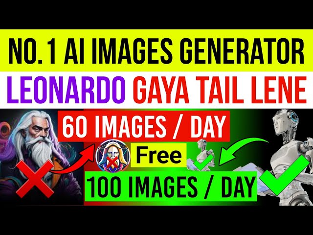 Free AI Images Generator 2024 | 100 / Day ✅️ 🎁 | No ❌️ Midjourney & Leonardo
