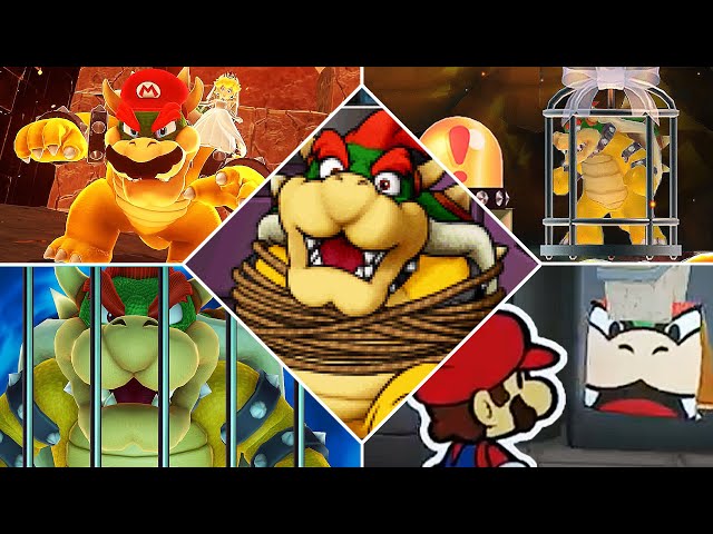 Evolution of Bowser being Rescued by Mario (2003 - 2020)