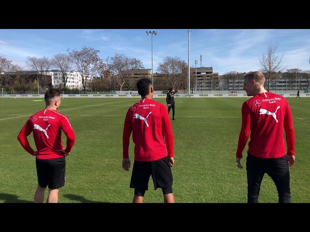 VfB-Training nach dem 1:1 gegen Hoffenheim