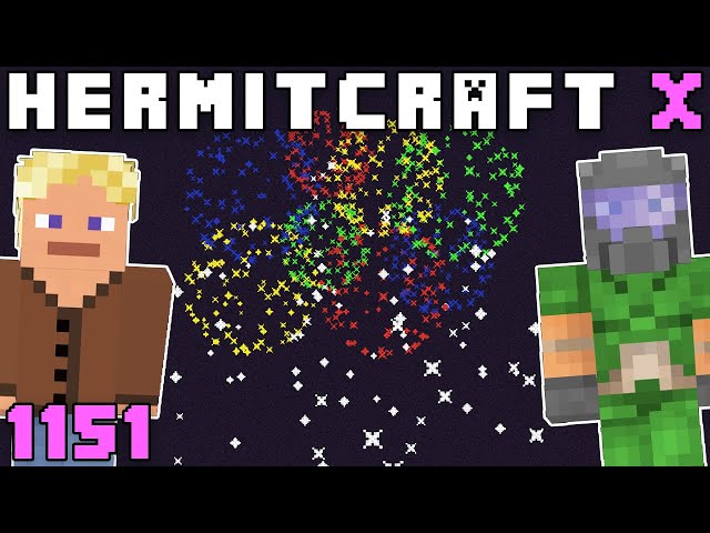 Hermitcraft X 1151 Crafting Automation & Colorful Explosives!