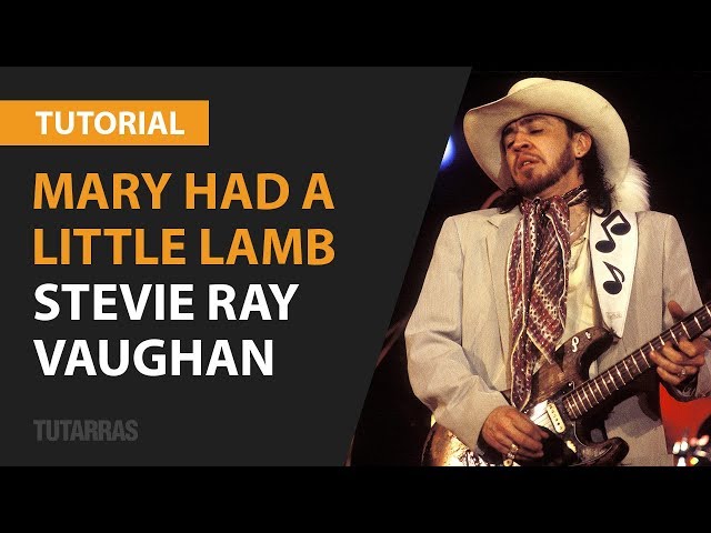 Mary had a little lamb by Stevie Ray Vaughan COMPLETE LESSON TUTORIAL